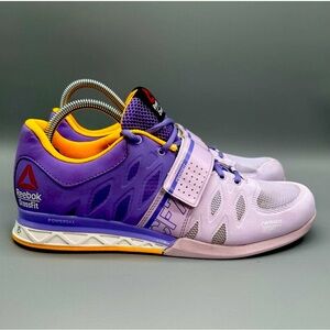 Reebok Lifter 2.0 Purple yellow women’s size 10 CrossFit